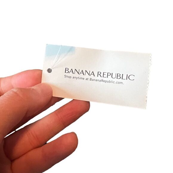 NWT! Banana republic v neck faux wrap top - Picture 5 of 8